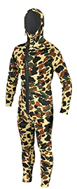 Monopièce avec cagoule
